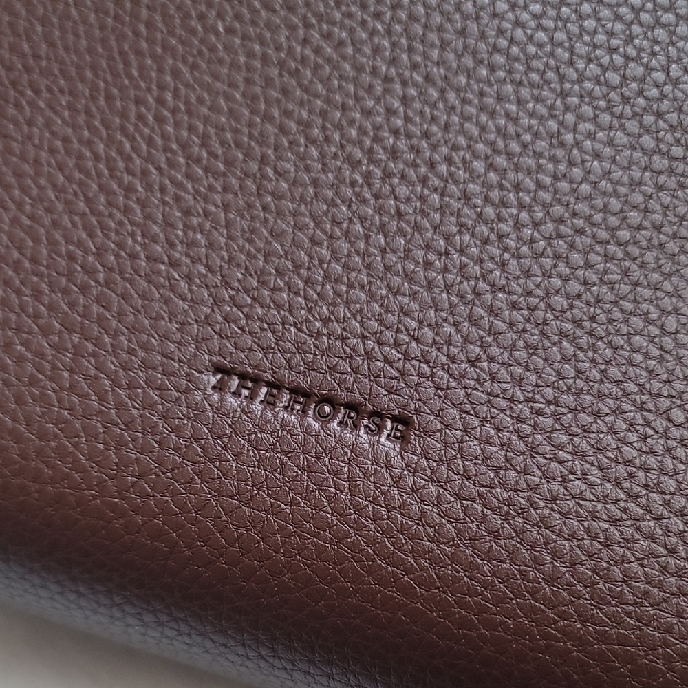 The Horse Dark Brown Leather Shoulder Bag - Picture 3 of 14